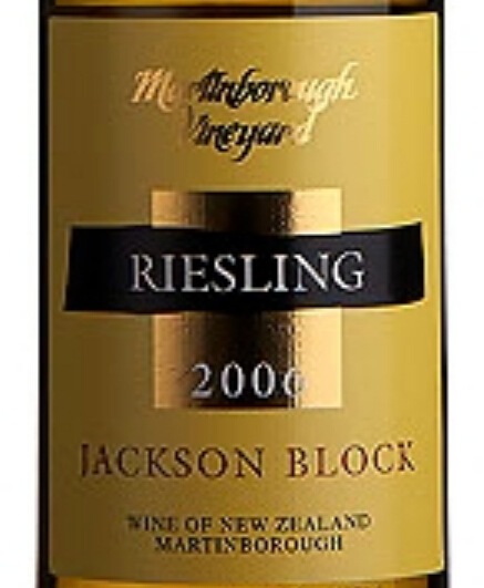 杰克森布朗克雷司令干白Jackson Block Riesling