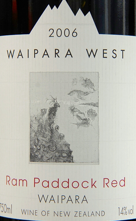 沃佩拉干红Waipara West Ram Paddock Red