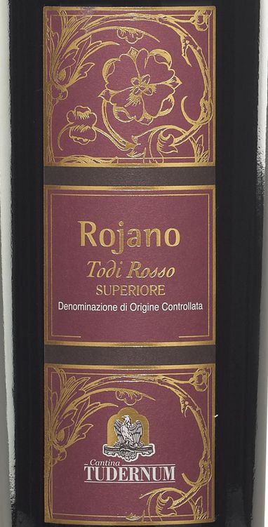 托帝现代系列罗雅诺特级突迪干红Cantina Tudernum Rojano Todi Rosso Superiore