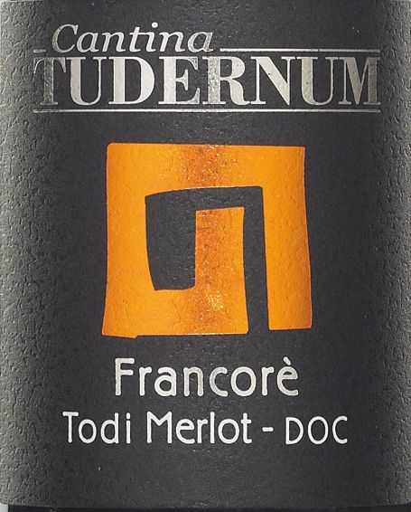 托帝现代系列福蓝克雷突迪梅洛干红Cantina Tudernum Francore Todi Merlot