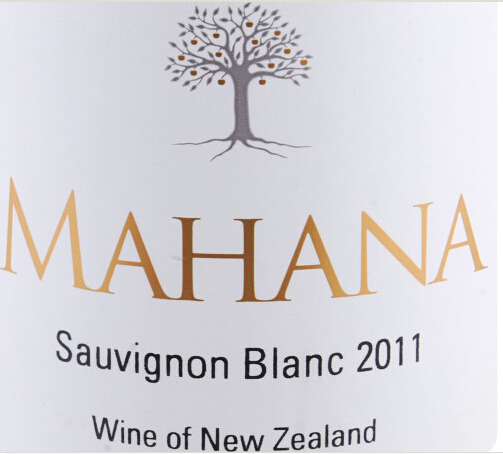 马哈纳长相思干白mahana Sauvignon Blanc