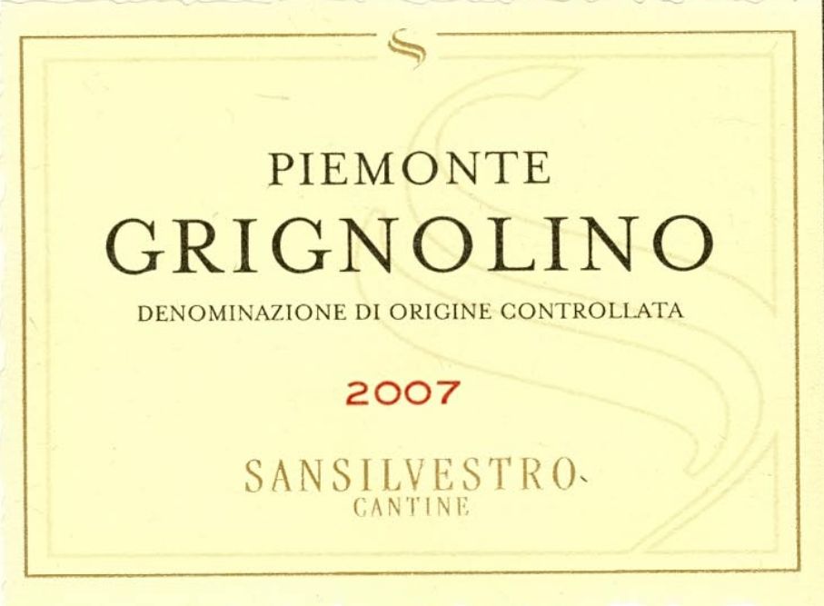 圣思维乔格丽尼奥里诺干红Cantine San Silvestro Piemonte Grignolino