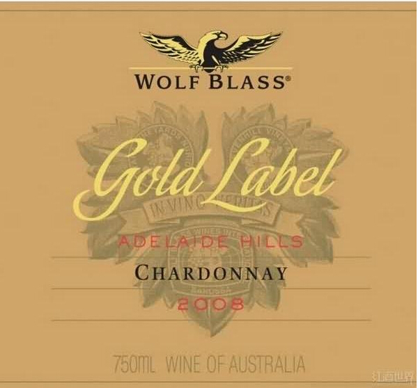 禾富金牌霞多丽干白Wolf Blass Gold Label Chardonnay