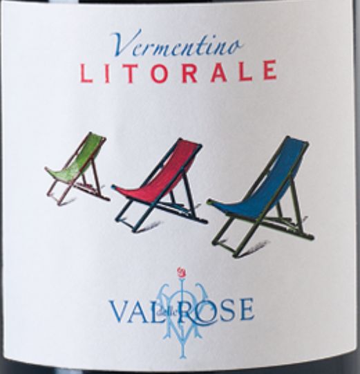 玫瑰谷海岸干白Val Rose Litorale Vermentino