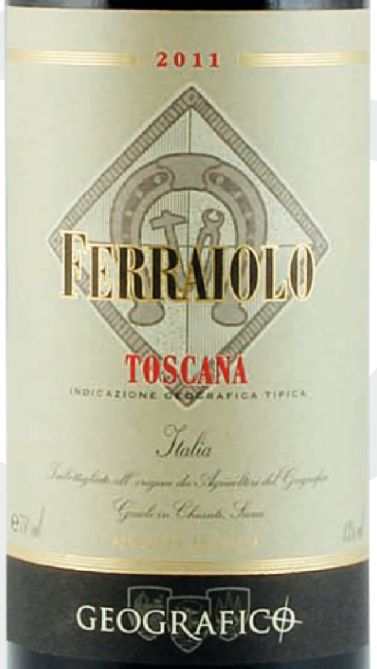 乔格拉菲珂菲拉亚罗干红Geografico Ferraiolo Toscana