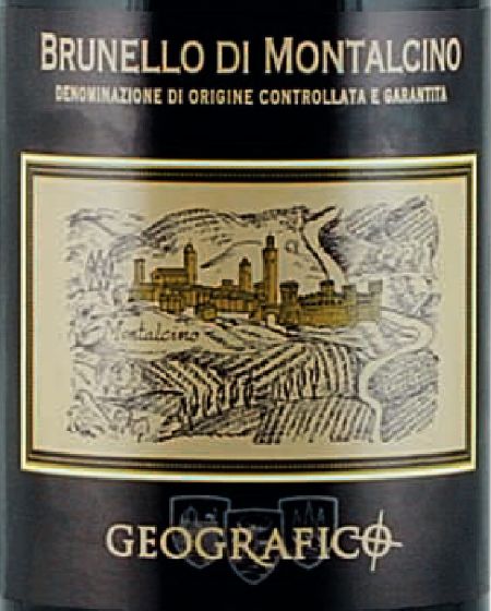 乔格拉菲珂布鲁奈罗蒙塔希干红Geografico Brunello di Montalcino