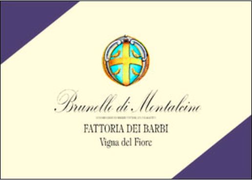 芭比维格娜菲奥雷园布鲁奈罗蒙塔尔奇诺干红Fattoria dei Barbi Brunello di Montalcino Vigna del Fiore