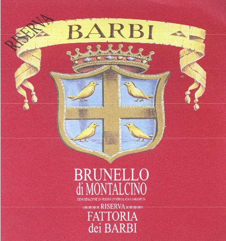 芭比布鲁奈罗蒙塔希珍藏干红Fattoria dei Barbi Brunello di Montalcino Riserva