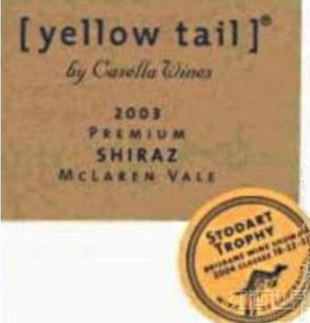 黄尾袋鼠特级设拉子干红Yellow Tail Premium Shiraz