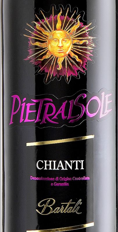 巴塔里太阳神基安蒂干红Bartali Pietralsole Chianti