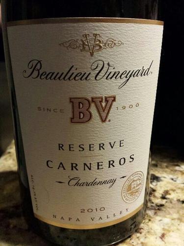 柏里欧卡内罗斯珍藏霞多丽干白Beaulieu Vineyard BV Carneros Reserve Chardonnay