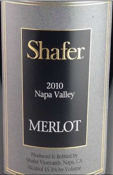 思福酒庄梅洛干红Shafer Vineyards Merlot