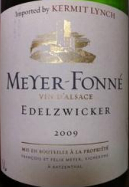 芳妮美酒庄高级混酿干白Meyer Fonne Edelzwicker