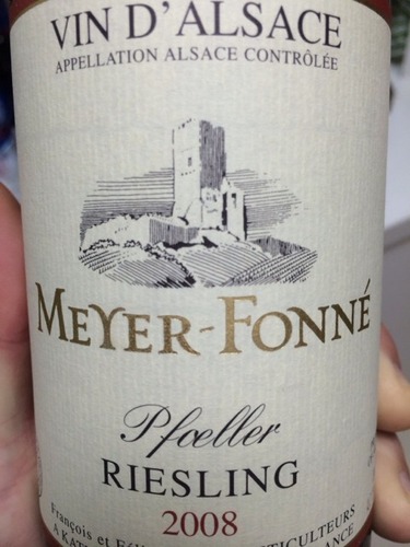 芳妮美费罗雷司令干白Meyer-Fonne Pfoeller Riesling