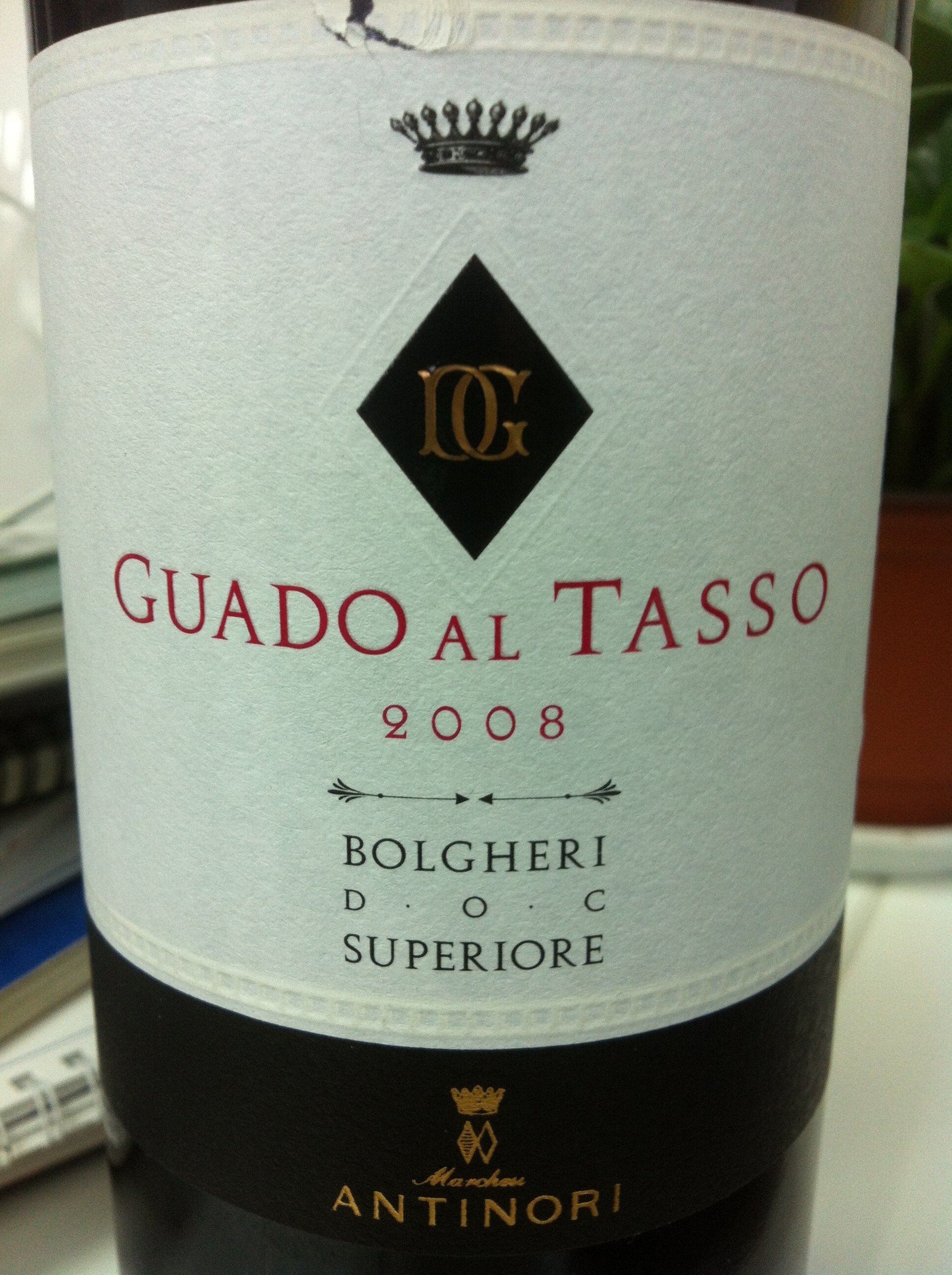 古道探索干红 Antinori Guado Al Tasso Bolgheri Superiore