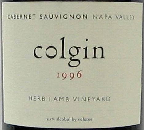 寇金草羊园赤霞珠干红Colgin Herb Lamb Vineyard Cabernet Sauvignon