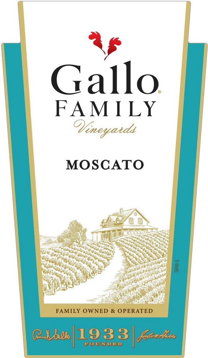 嘉露家族园莫斯卡托干白Gallo Family Vineyards Moscato