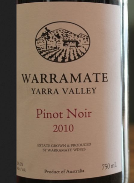 华来美黑皮诺干红Warramate Pinot Noir