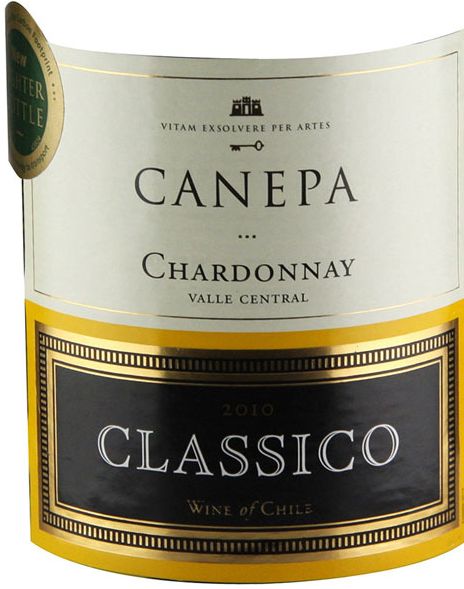 卡尼帕精选霞多丽干白Canepa Classico Chardonnay