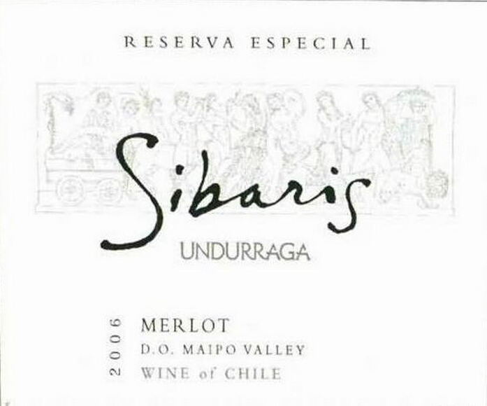 安杜拉加西巴丽斯特藏梅洛干红Undurraga Sibaris Reserva Especial Merlot