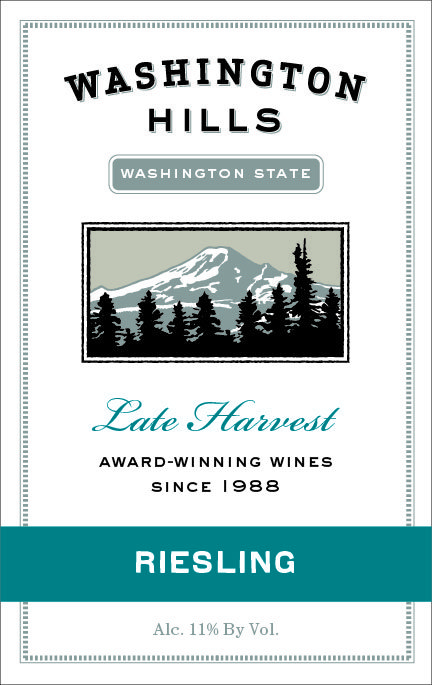 格言华盛顿山晚收雷司令蓝瓶干白Precept Washington Hills Late Harvest Riesling Blue Bottle