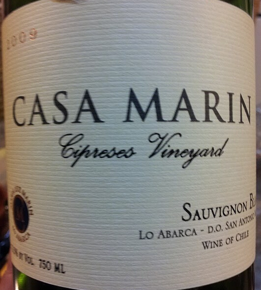 卡萨玛丽柏树园长相思干白Vina Casa Marin Cipreses Vineyard Sauvignon Blanc