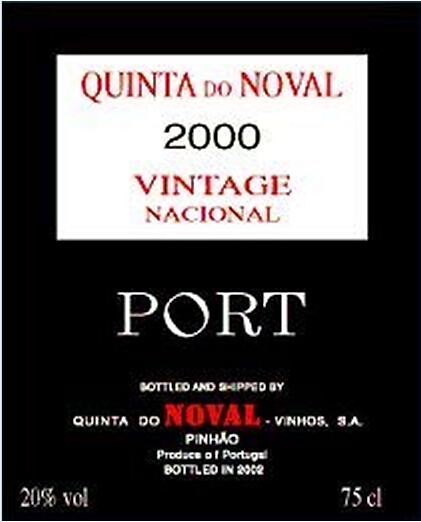 飞鸟园国家年份波特Quinta do Noval Nacional Vintage Port