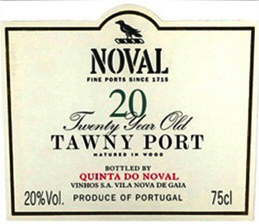 飞鸟园20年茶色波特Quinta do Noval 20 Years Old Tawny Port