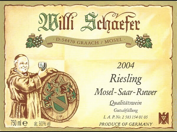 舍费尔庄园精选雷司令干白Weingut Willi Schaefer Estate Riesling