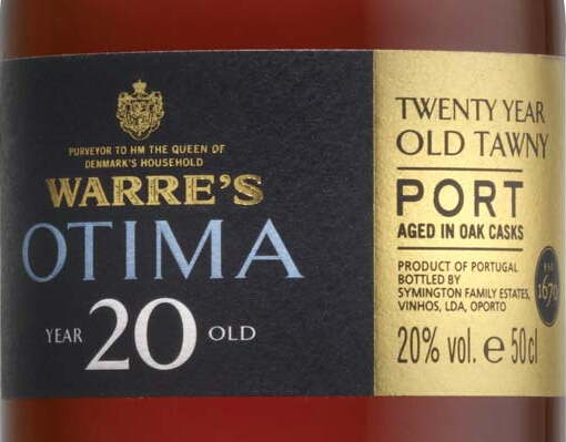 辛明顿家族华莱仕20年优质茶色波特Symington Family Warre's Otima 20 Year Old Tawny Port