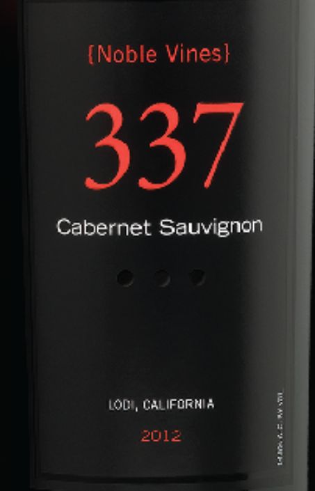 德利卡贵族337赤霞珠干红Delicato Family Vineyards Noble Vines 337 Cabernet Sauvignon