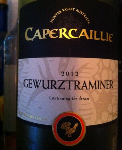 卡普凯利琼瑶浆干白Capercaillie Gewurztraminer