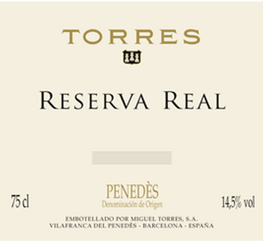 桃乐丝皇家珍藏干红Torres Reserva Real