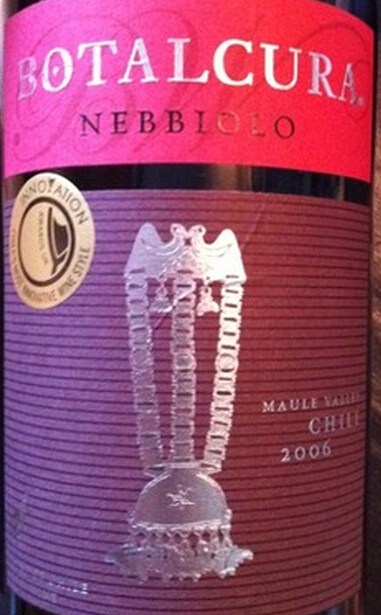 博塔卡拉内比奥罗干红Botalcura Nebbiolo