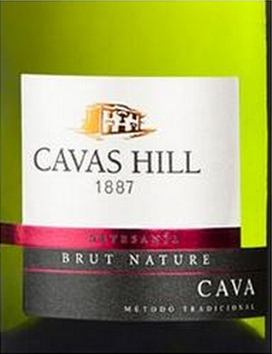 卡瓦斯山艺术自然干型卡瓦Cavas Hill Artesania Brut Nature Cava