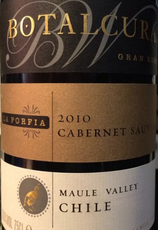 博塔卡拉波菲亚顶级珍藏赤霞珠干红Botalcura La Porfia Gran Reserva Cabernet Sauvignon