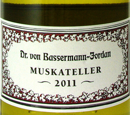 巴塞曼乔登麝香干白Dr. von Bassermann-Jordan Muskateller