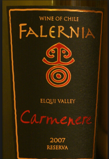 翡冷翠珍藏佳美娜干红Vina Falernia Reserva Carmenere