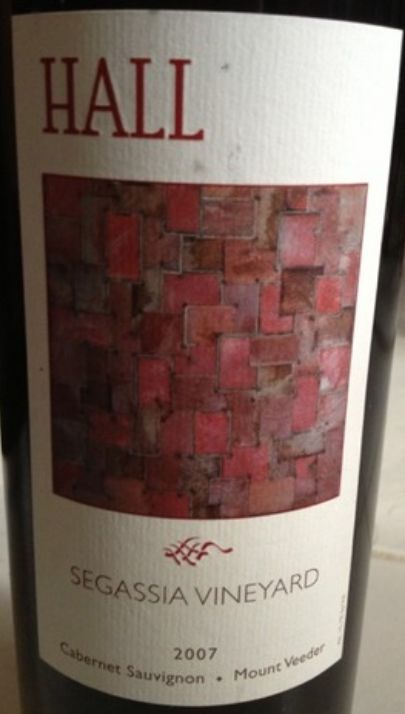 郝尔斯卡萨园赤霞珠干红Hall Segassia Vineyard Cabernet Sauvignon