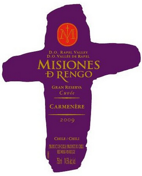 万轩士特级珍藏佳美娜干红Misiones de Rengo Gran Reserva Cuvee Carmenere