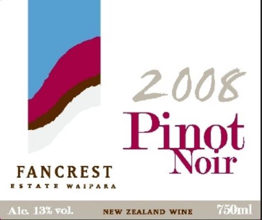 芬克雷斯黑皮诺干红Fancrest Estate Pinot Noir