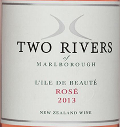 马尔堡双河美丽的伊尔莎黑皮诺桃红Two Rivers of Marlborough L'ile de Beaute Rose