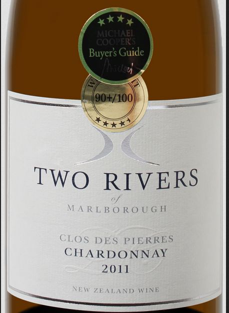 马尔堡双河克洛斯石霞多丽干白Two Rivers of Marlborough Clos Des Pierres Chardonnay