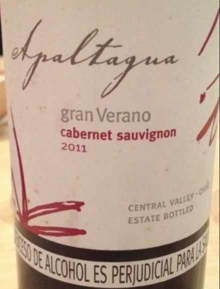 阿帕塔瓜格兰维莱诺赤霞珠干红Apaltagua Gran Verano Cabernet Sauvignon