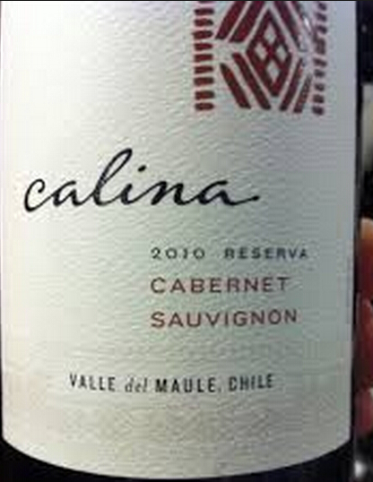 卡利纳珍藏赤霞珠干红Calina Reserva Cabernet Sauvignon