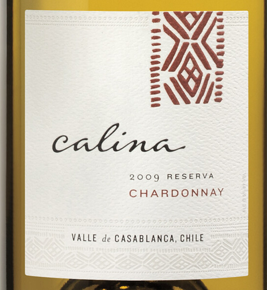 卡利纳珍藏霞多丽干白Calina Reserva Chardonnay