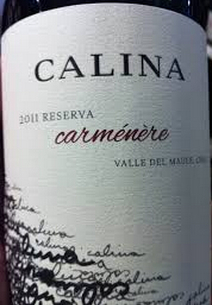 卡利纳珍藏佳美娜干红Calina Reserva Carmenere