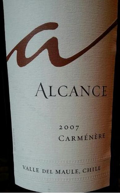 卡利纳阿卡斯佳美娜干红Calina Alcance Carmenere