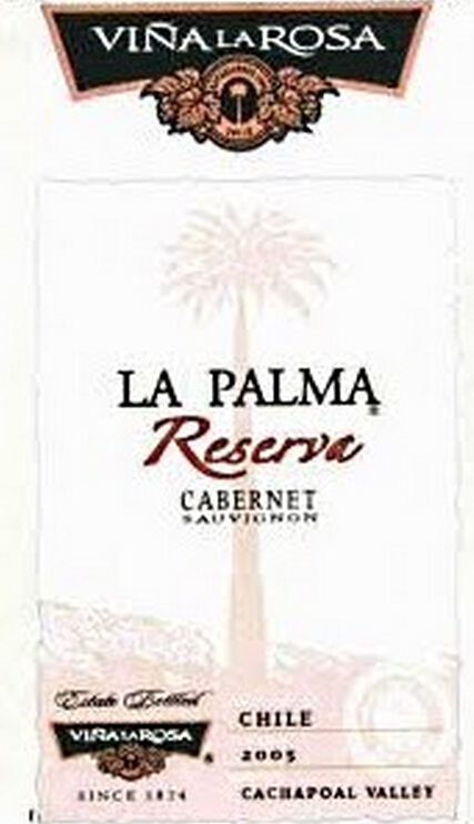 罗莎澎马珍藏佳美娜干红Vina la Rosa La Palma Reserva Carmenere