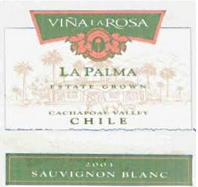 罗莎澎马长相思干白Vina La Rosa La Palma Estate Grown Sauvignon Blanc